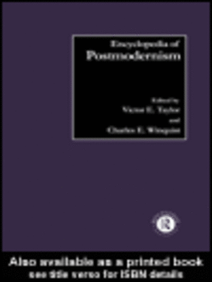 cover image of Encyclopedia of Postmodernism